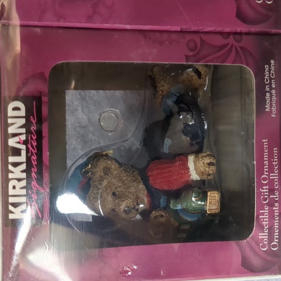 Kirkland Signature Teddy Bear Christmas Ornaments Original Sealed  8 Package - Picture 2 of 13
